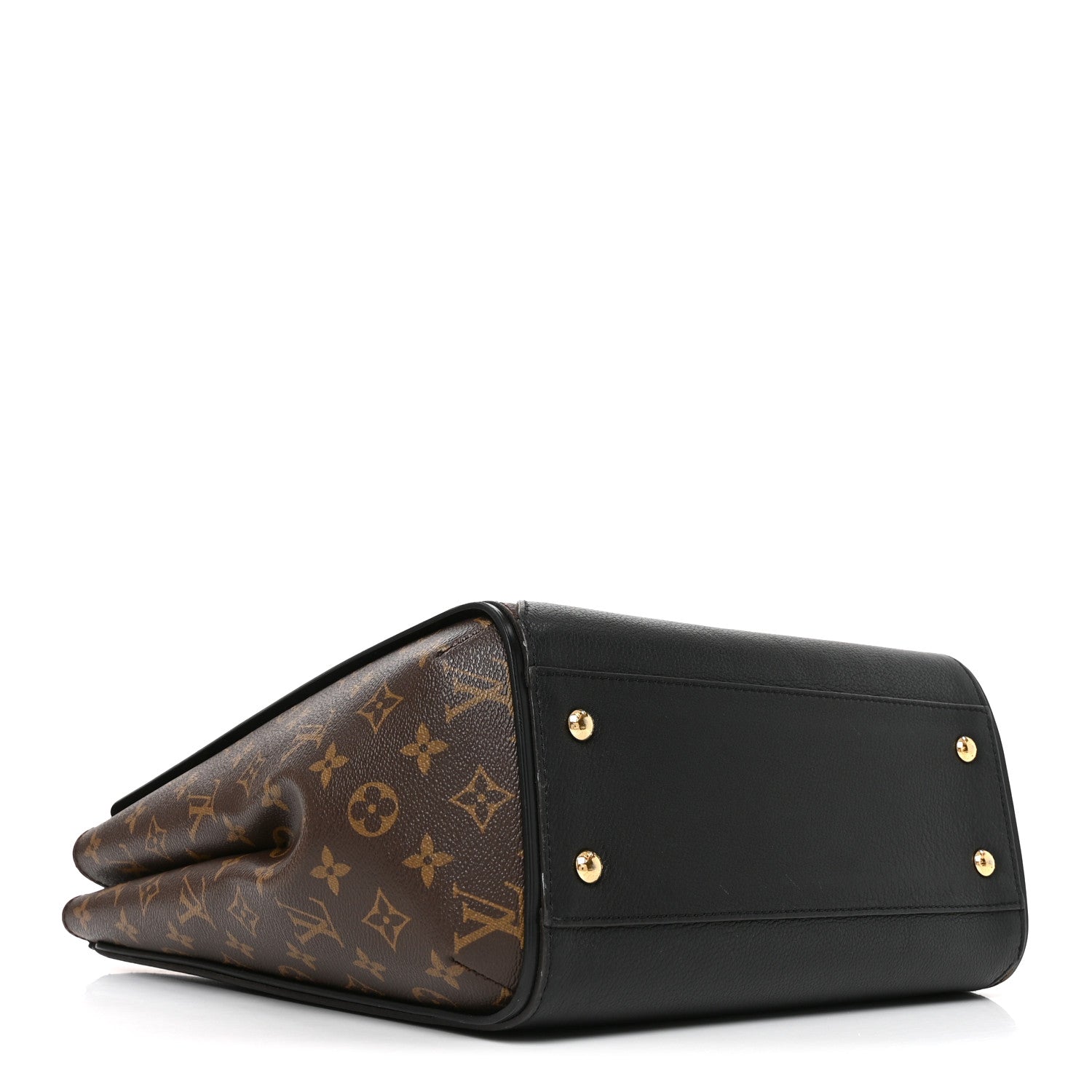 Louis Vuitton Calfskin Monogram Kimono Tote Black 4 of 10