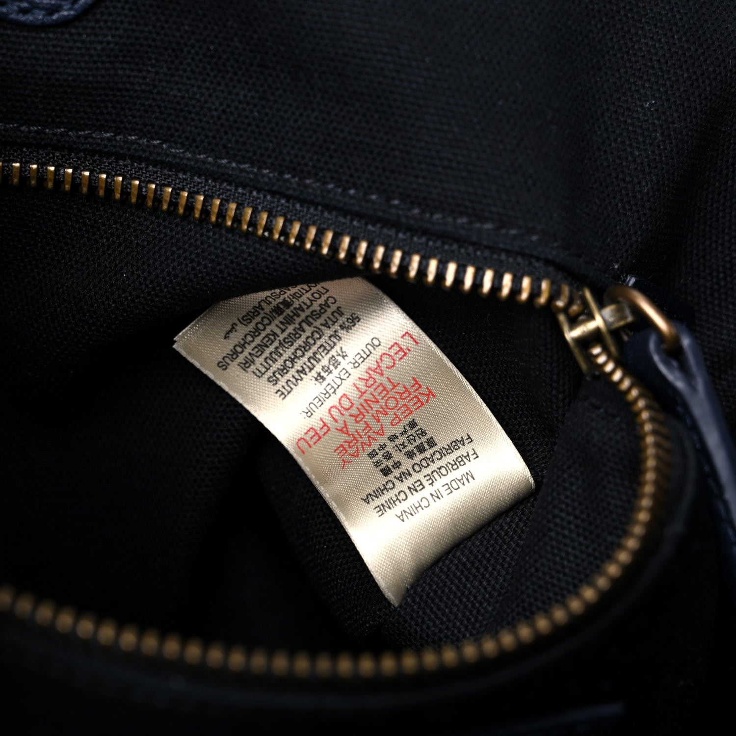 Burberry Grain Calfskin Canvas Mega Check Drifton Backpack Blue 6 of 19