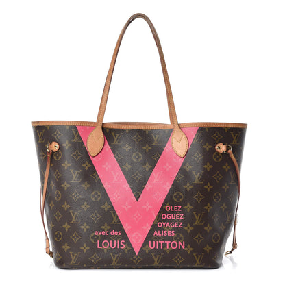 Louis Vuitton Monogram V Neverfull MM Grenade 1 of 13