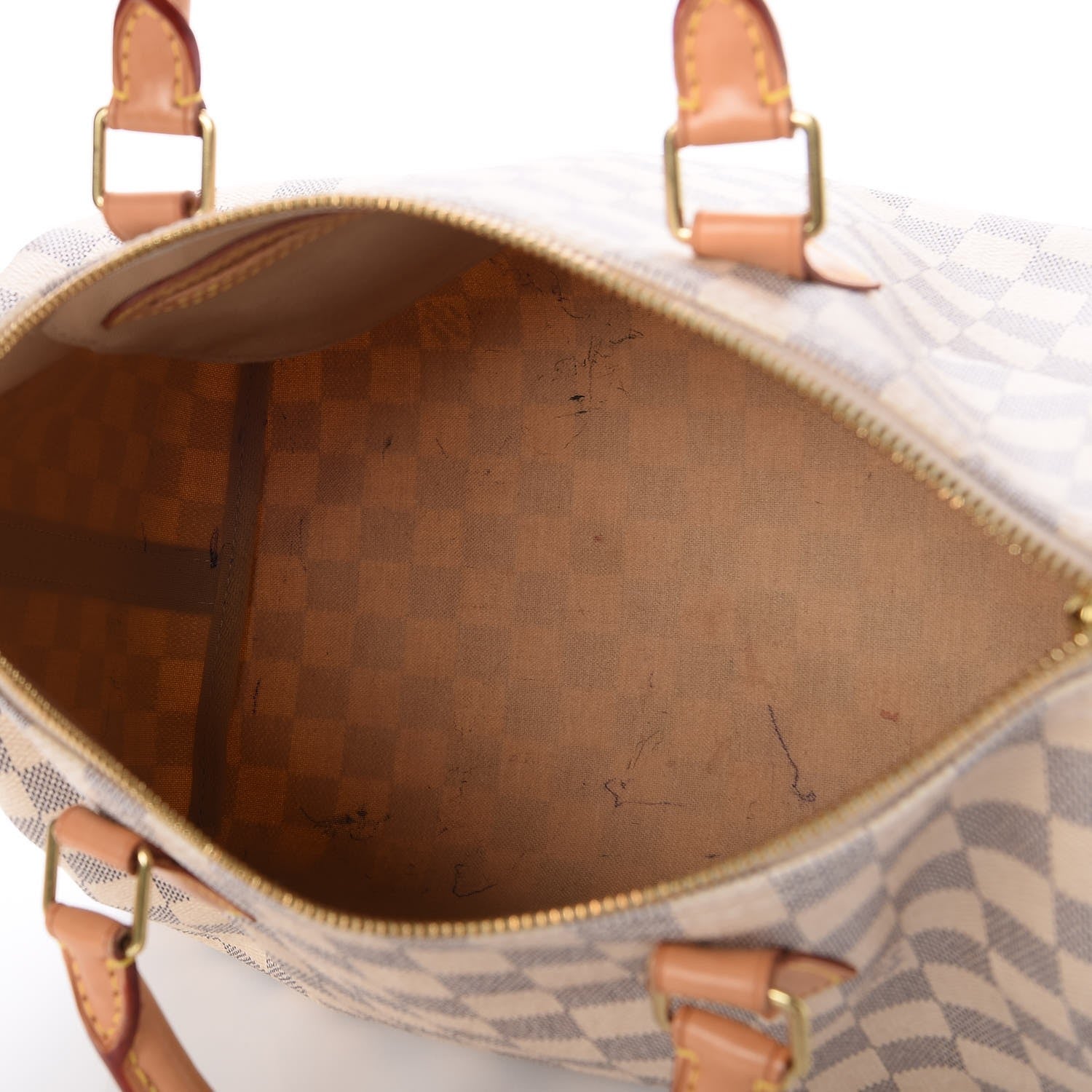 Louis Vuitton Damier Azur Speedy Bandouliere 30 5 of 12