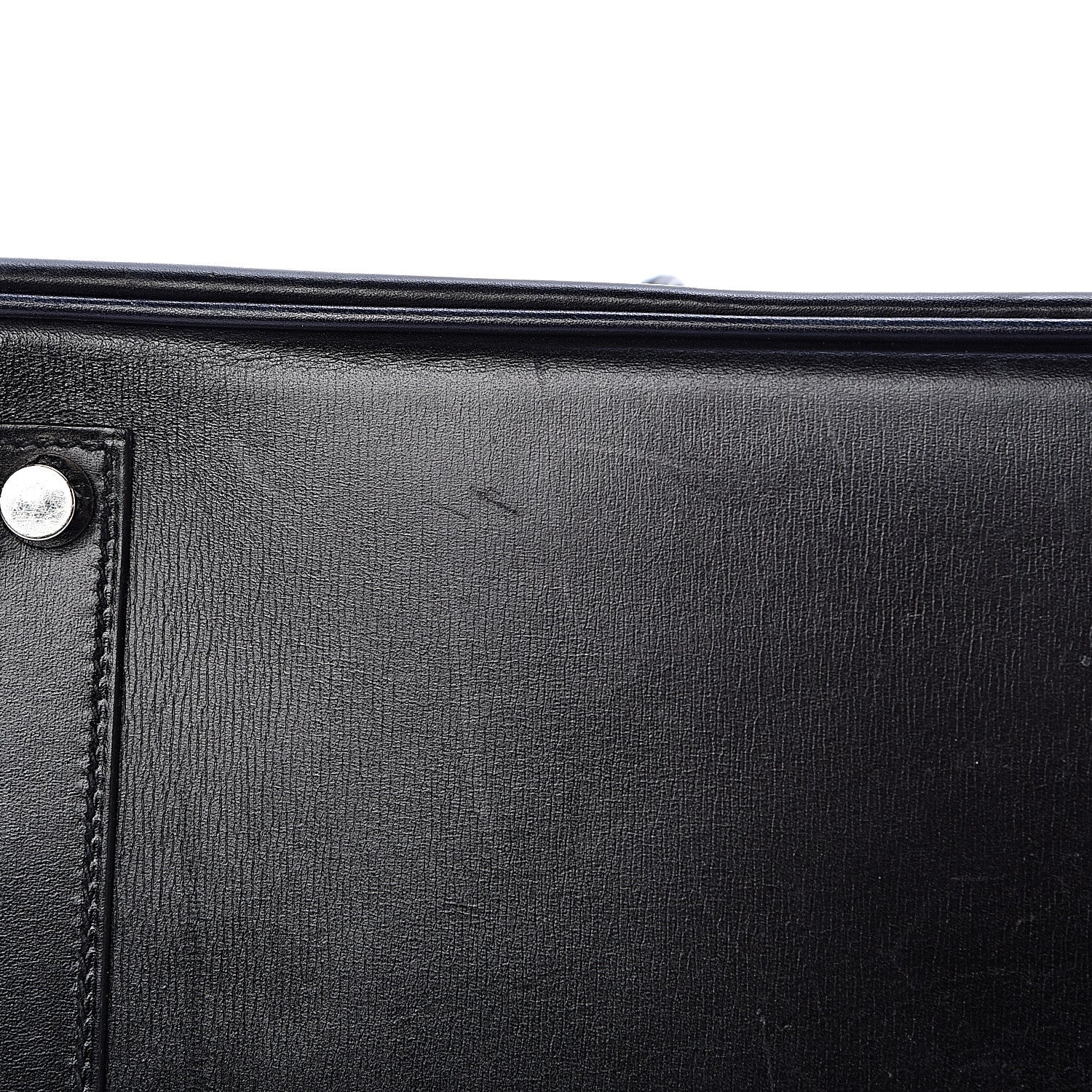 Hermes Box Birkin 35 Black Bleu Marine 41 of 42