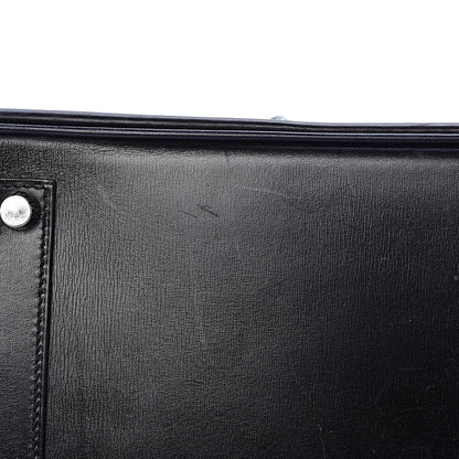 Hermes Box Birkin 35 Black Bleu Marine 41 of 42