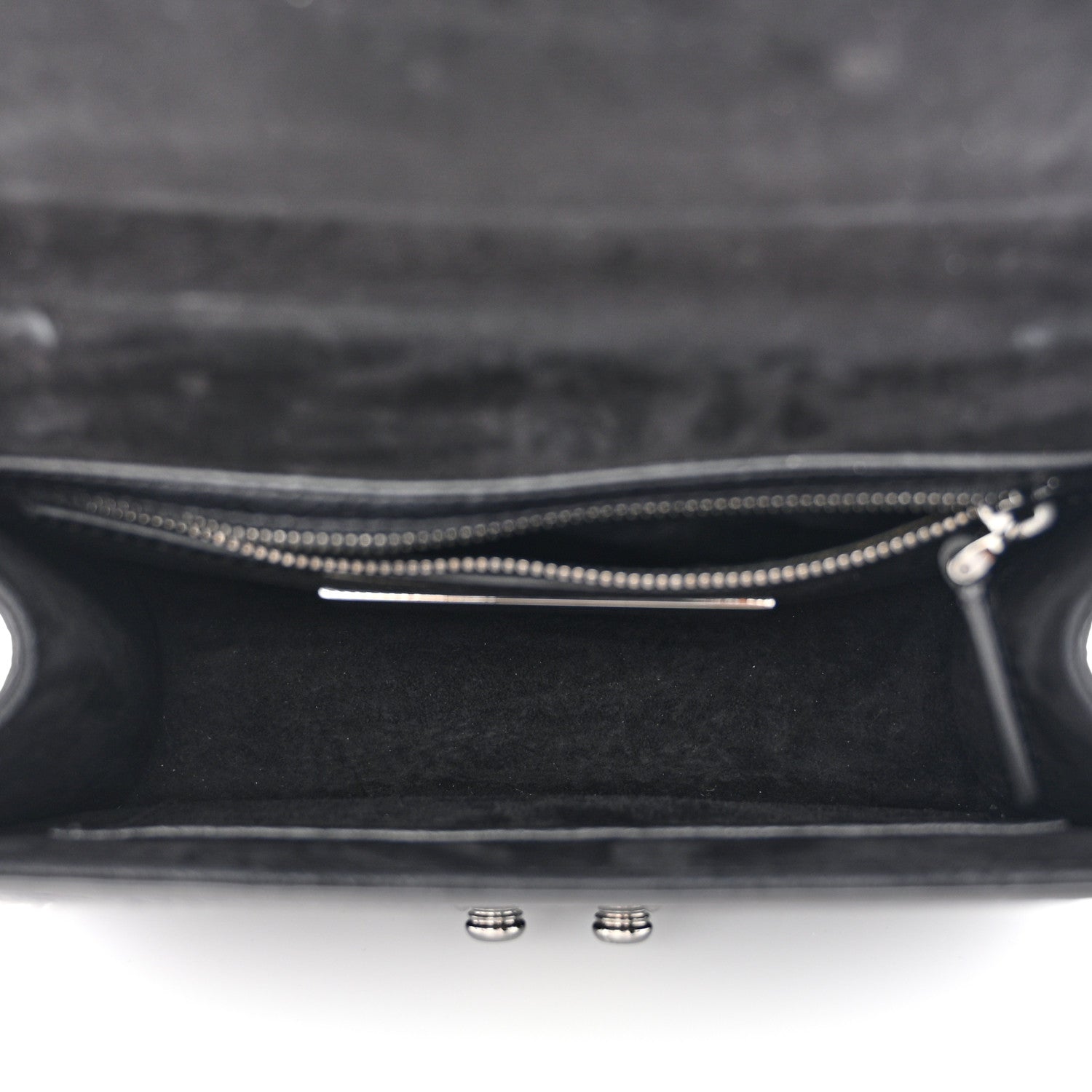 Valentino Garavani Vitello Small Glam Lock Rockstud Flap Black 4 of 9