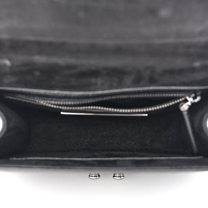 Valentino Garavani Vitello Small Glam Lock Rockstud Flap Black 4 of 9