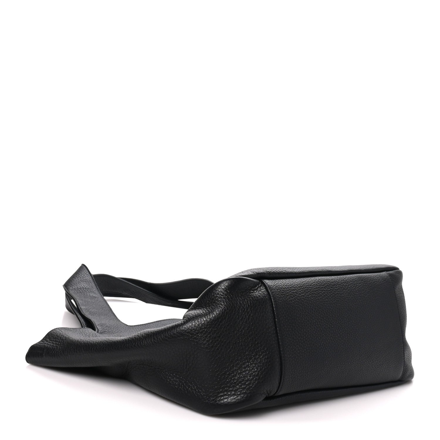 Saint Laurent Grained Deerskin Bea Tote Black 4 of 9