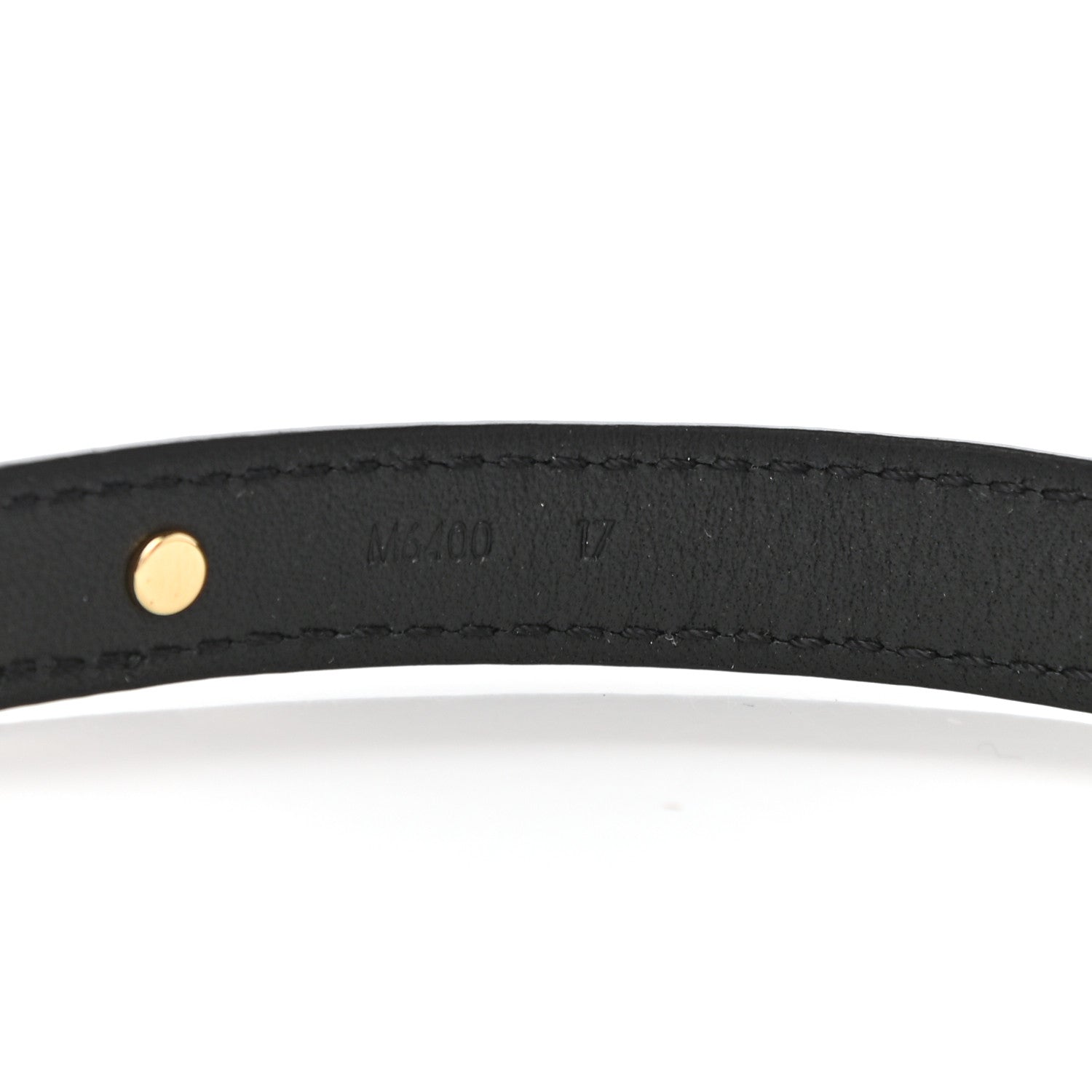Louis Vuitton Epi Twist It Bracelet 17 Black 5 of 6