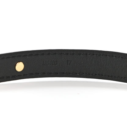 Louis Vuitton Epi Twist It Bracelet 17 Black 5 of 6