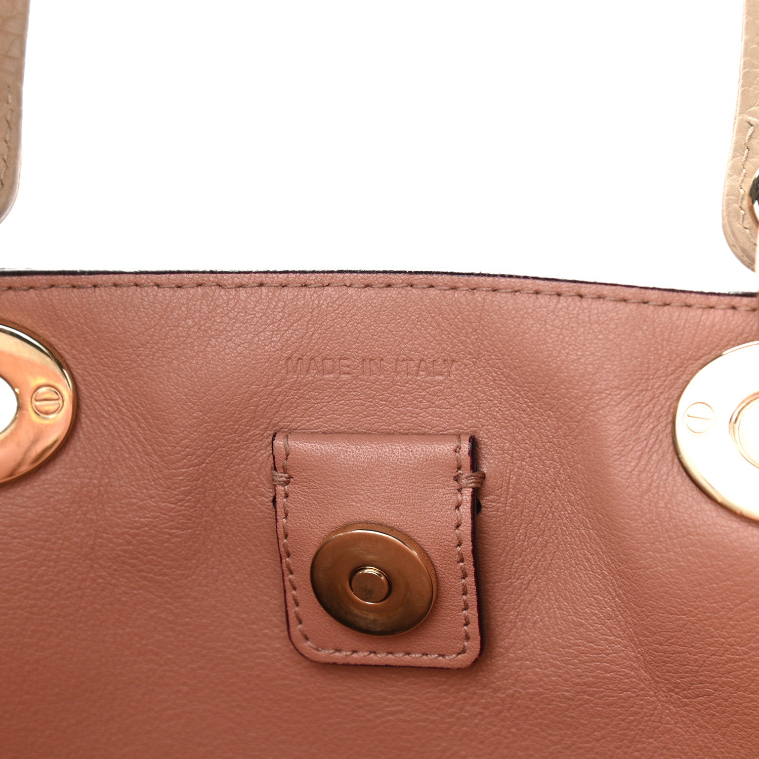 Christian Dior Bullcalf Large Diorissimo Tote Beige Petale 8 of 28