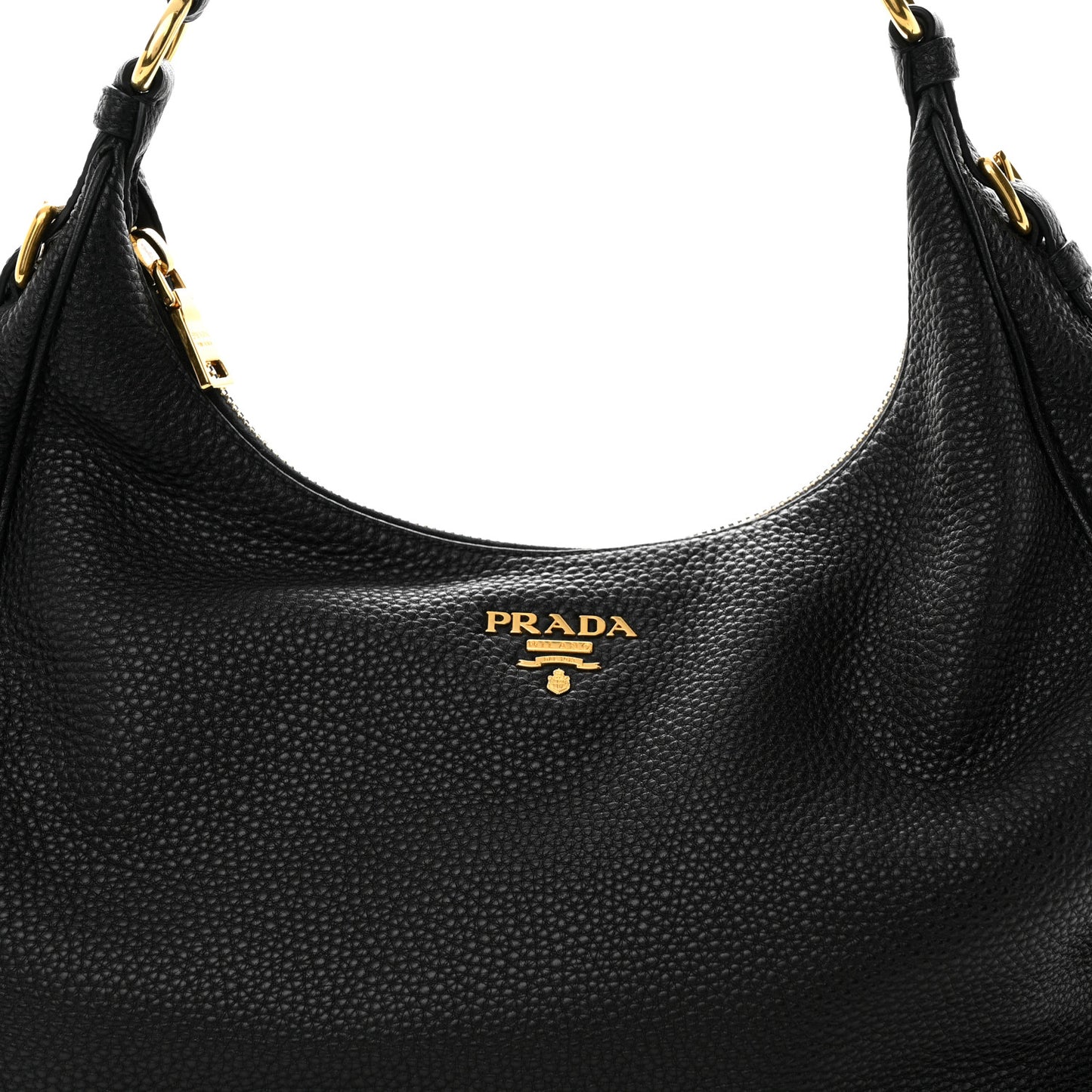 Vitello Daino Hobo Black