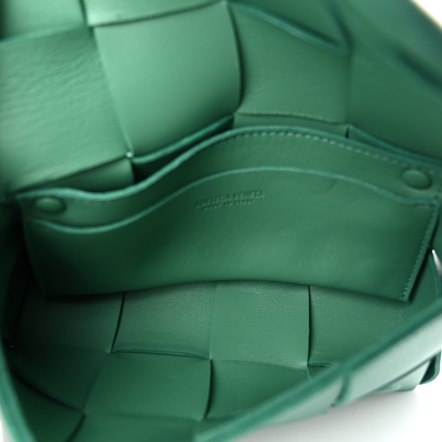Bottega Veneta Nappa Maxi Intreccio The Belt Cassette Bag Mermaid 5 of 9