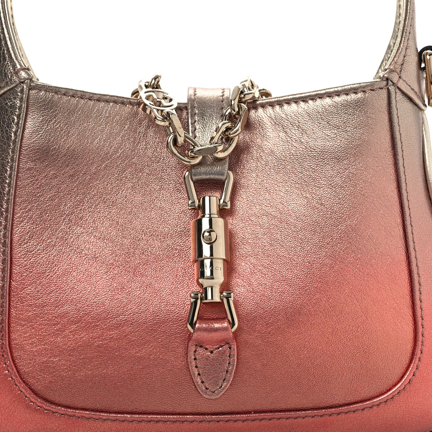Metallic Faded Nappa Mini Jackie 1961 Copper