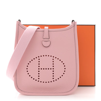 Hermes Taurillon Clemence Evelyne TPM Rose Sakura 11 of 11