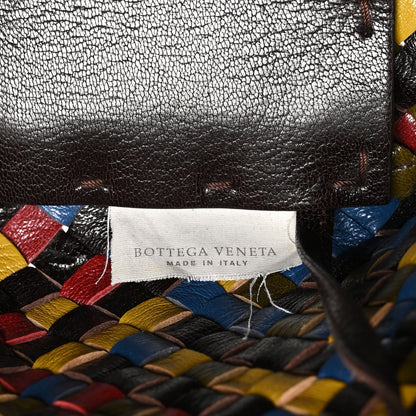 Bottega Veneta Shiny Goatskin Intrecciato Small Cabat Multicolor 7 of 12