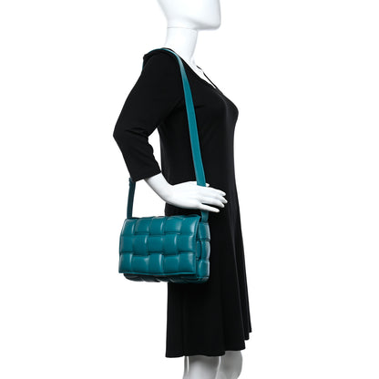 Bottega Veneta Nappa Maxi Intreccio Padded Cassette Crossbody Bag Mallard 2 of 7