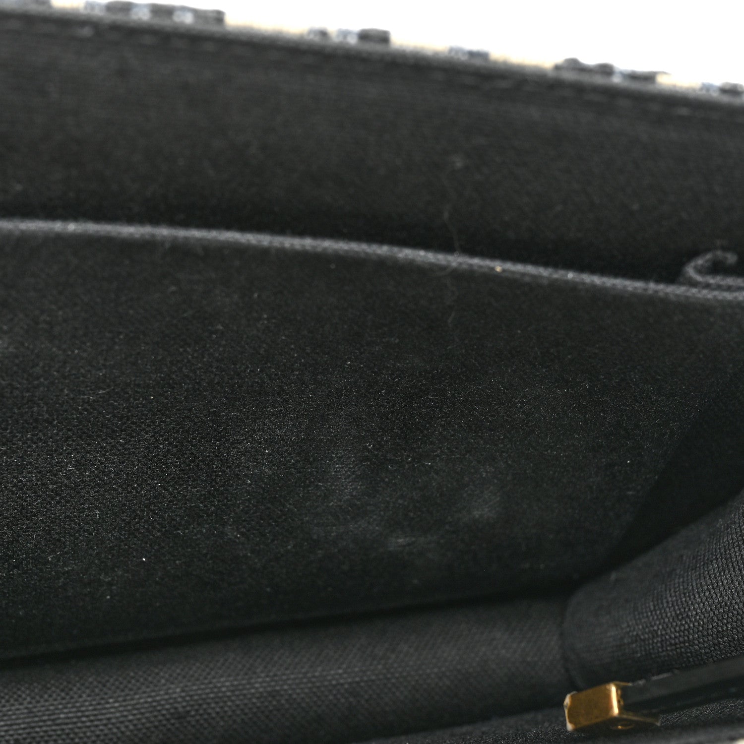 Christian Dior Oblique 30 Montaigne Flap Bag Blue 10 of 11