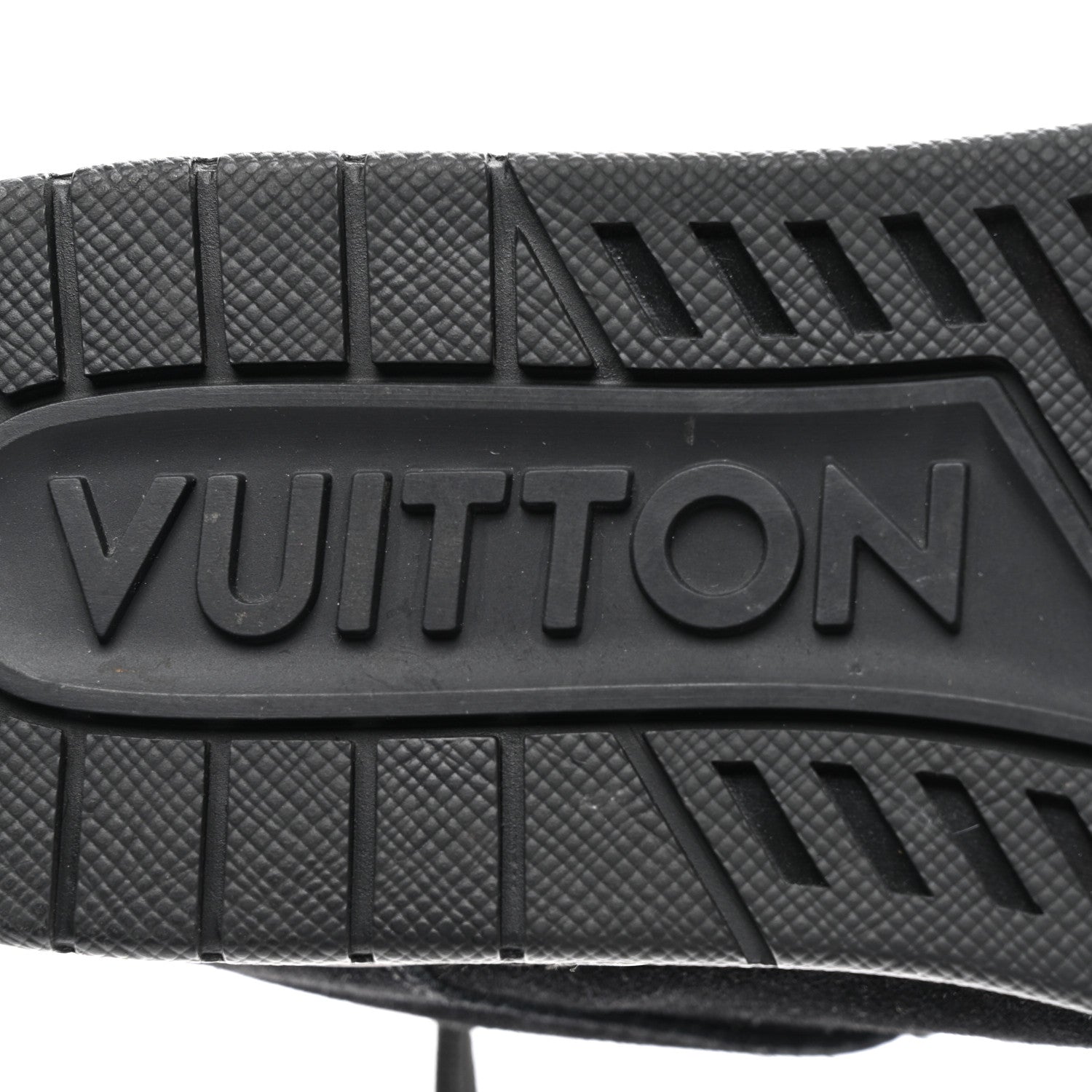 Louis Vuitton Suede Mens LV Trainer Sneakers 9 Black 6 of 9