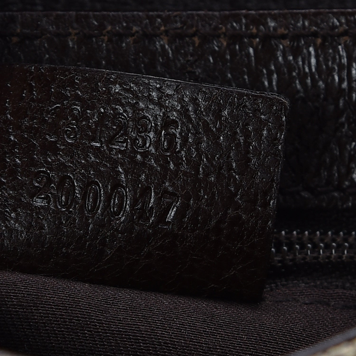 Gucci Monogram Waist Pouch Bag Dark Brown 9 of 9