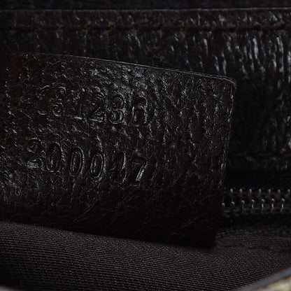 Gucci Monogram Waist Pouch Bag Dark Brown 9 of 9