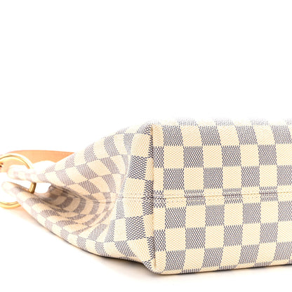 Louis Vuitton Damier Azur Graceful PM Rose Ballerine 8 of 9