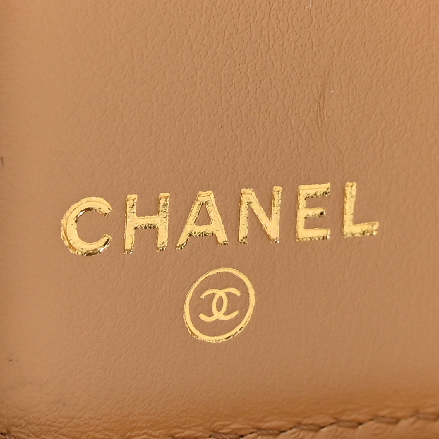 Chanel Caviar Quilted CC Flap Card Holder Beige 6 of 9