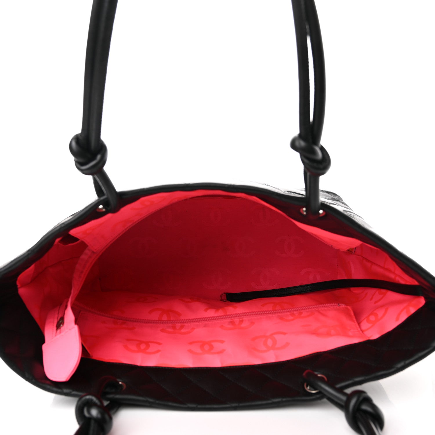 Chanel Calfskin Quilted Large Cambon Tote Black 5 of 15