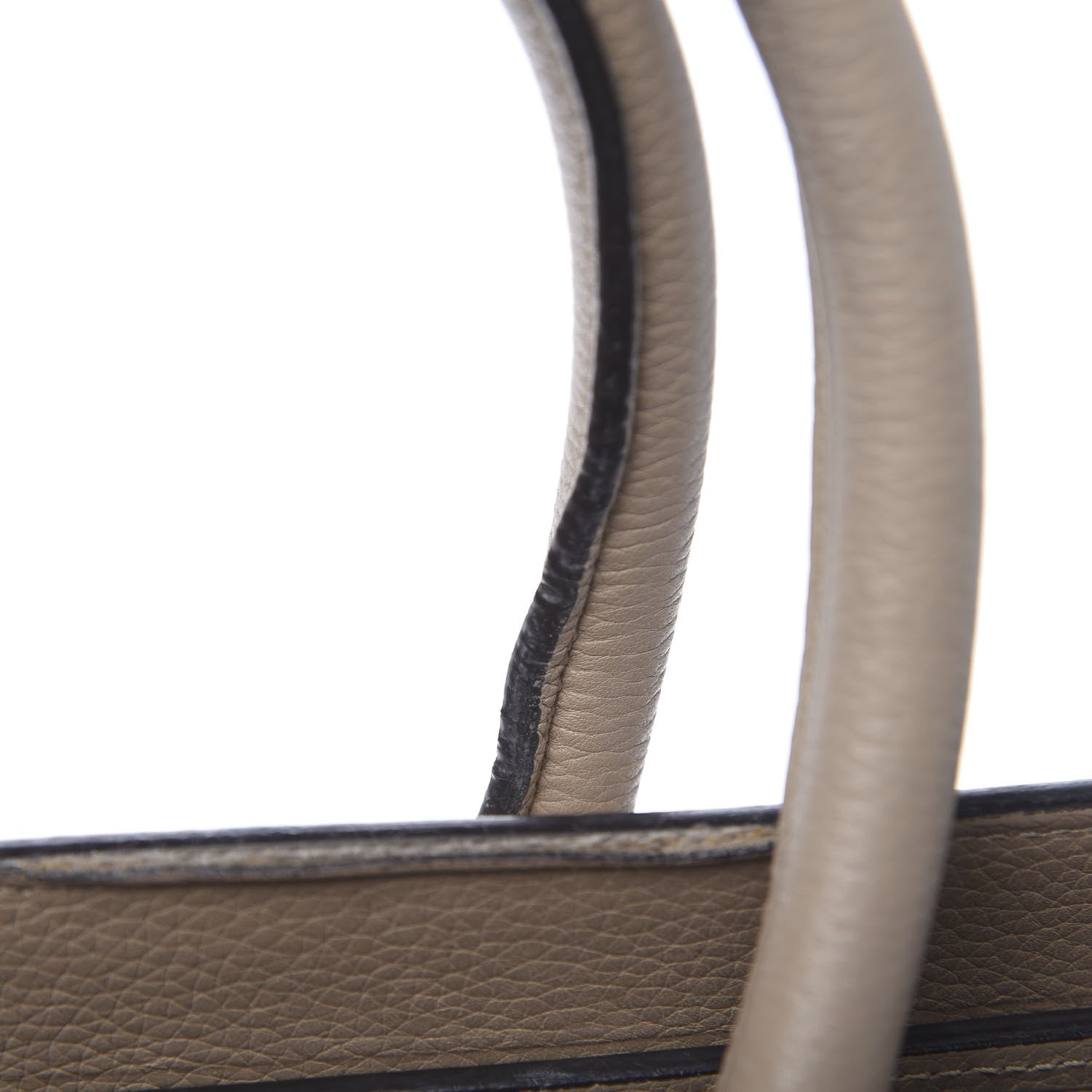Celine Drummed Calfskin Mini Luggage Dune 18 of 23
