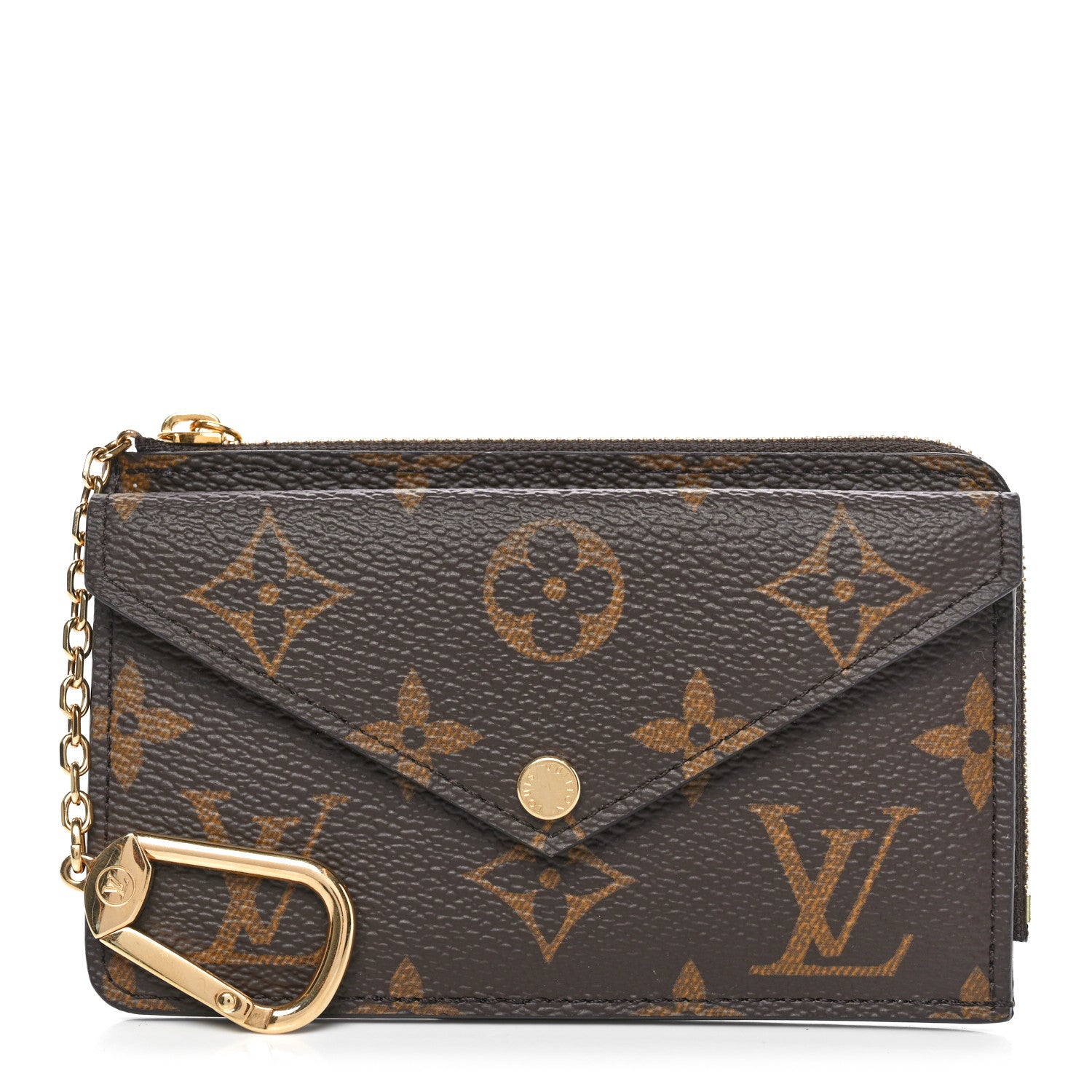 Louis Vuitton Monogram Recto Verso Card Holder Black 1 of 8