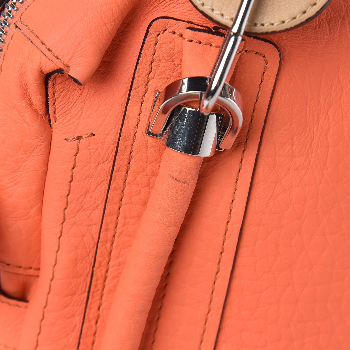Calfskin Medium Paraty Orange Fizz