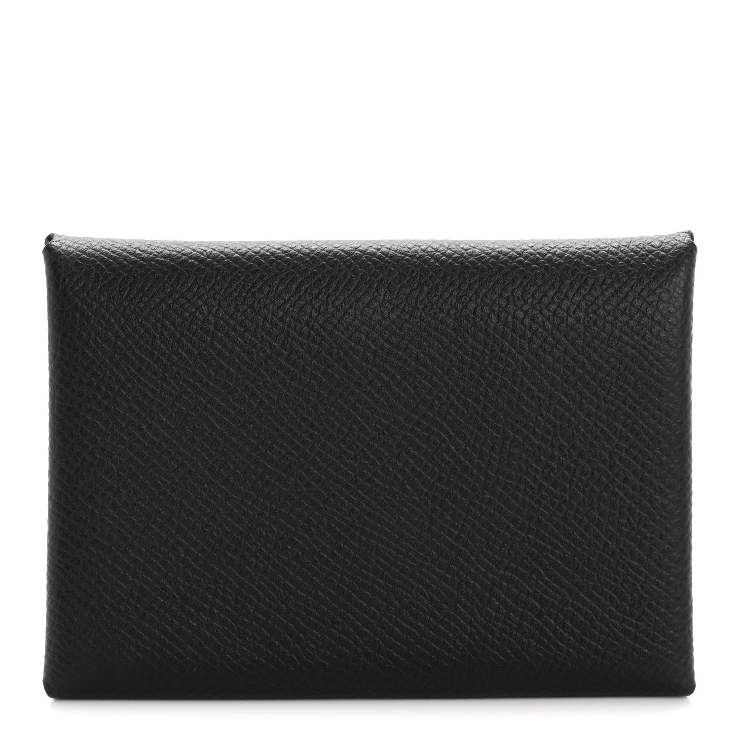 Hermes Epsom Calvi Duo Card Case Black 1 of 16