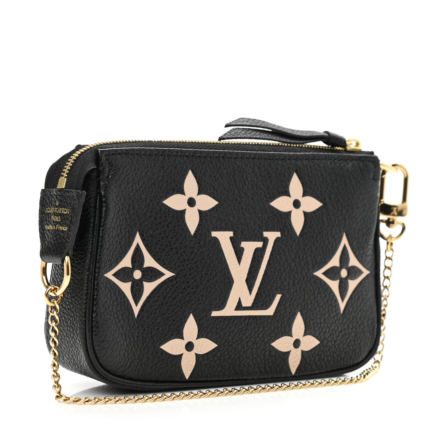 Louis Vuitton Empreinte Monogram Giant Mini Pochette Accessories Black 3 of 8