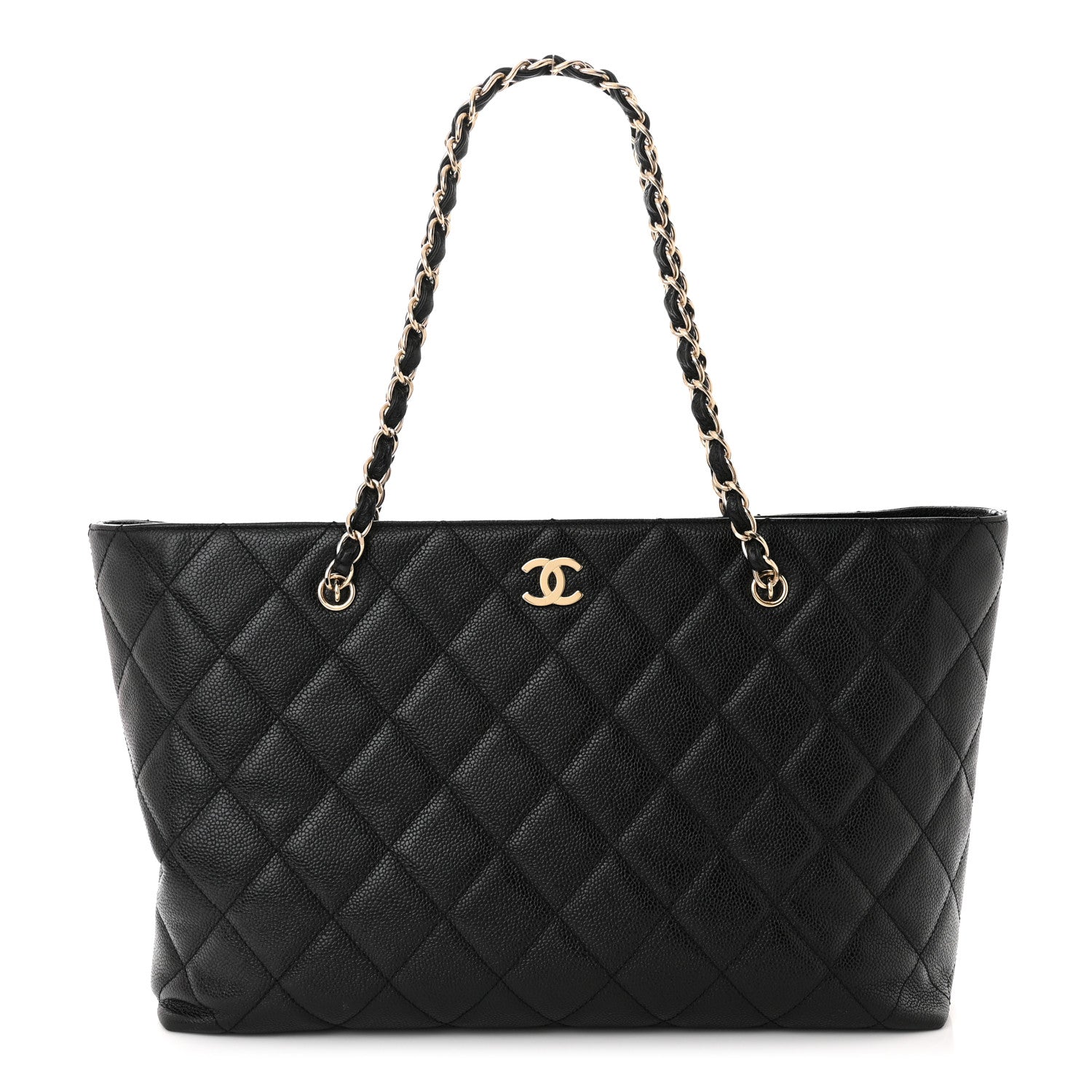 Chanel Caviar Quilted Large Shopping Tote Black 1 of 11