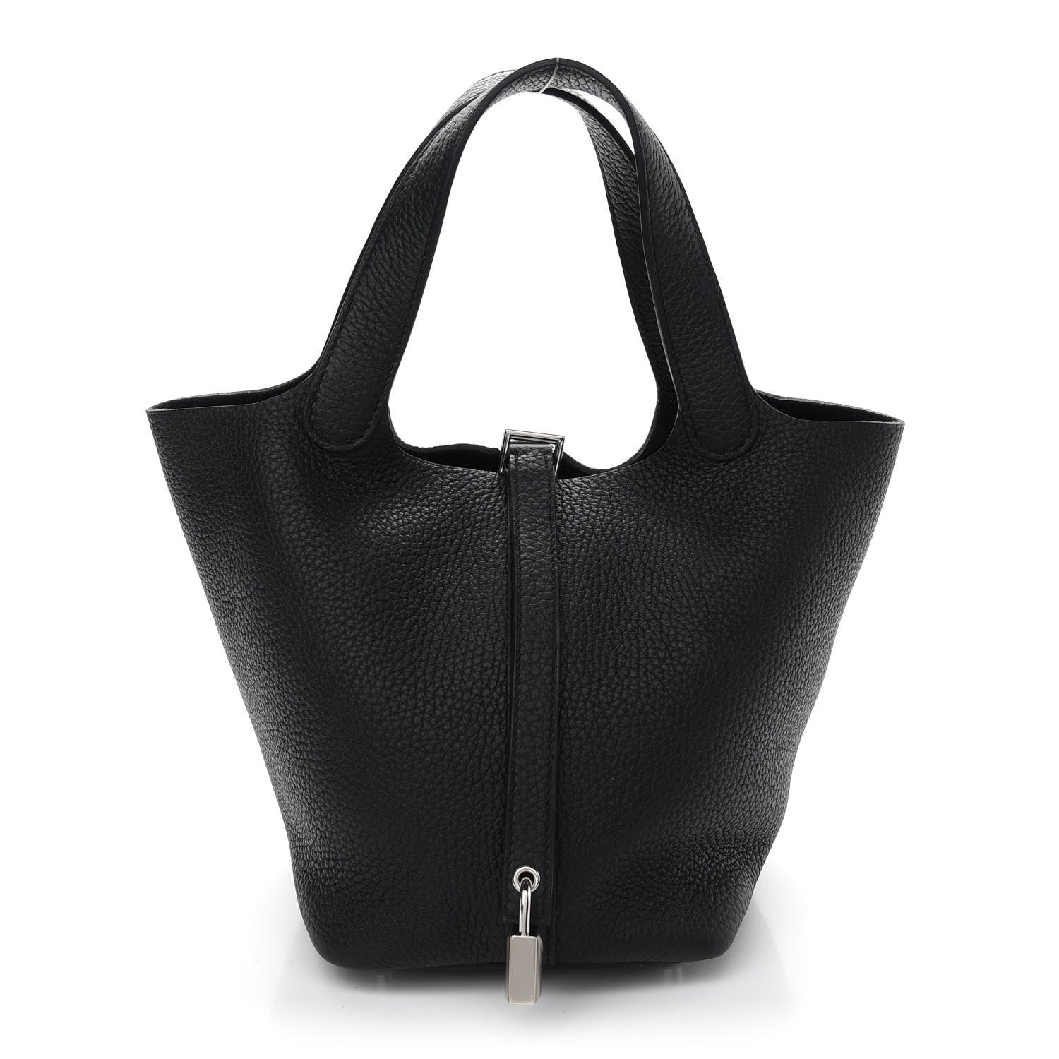 Hermes Taurillon Clemence Picotin Lock 18 PM Black 1 of 8