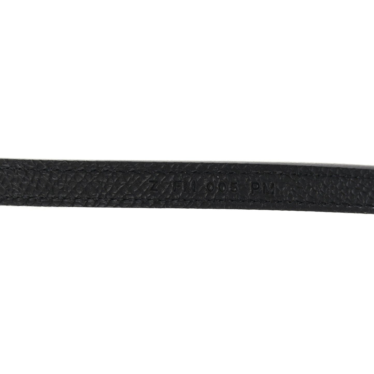Epsom Petits Maillons Bag Strap Black Gold