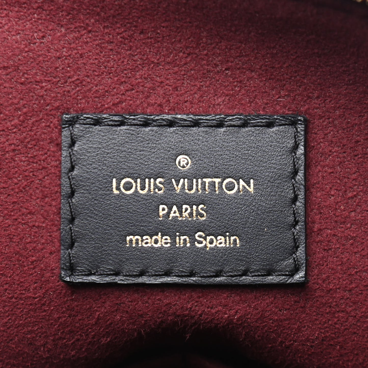 Monogram V Tote MM Bordeaux