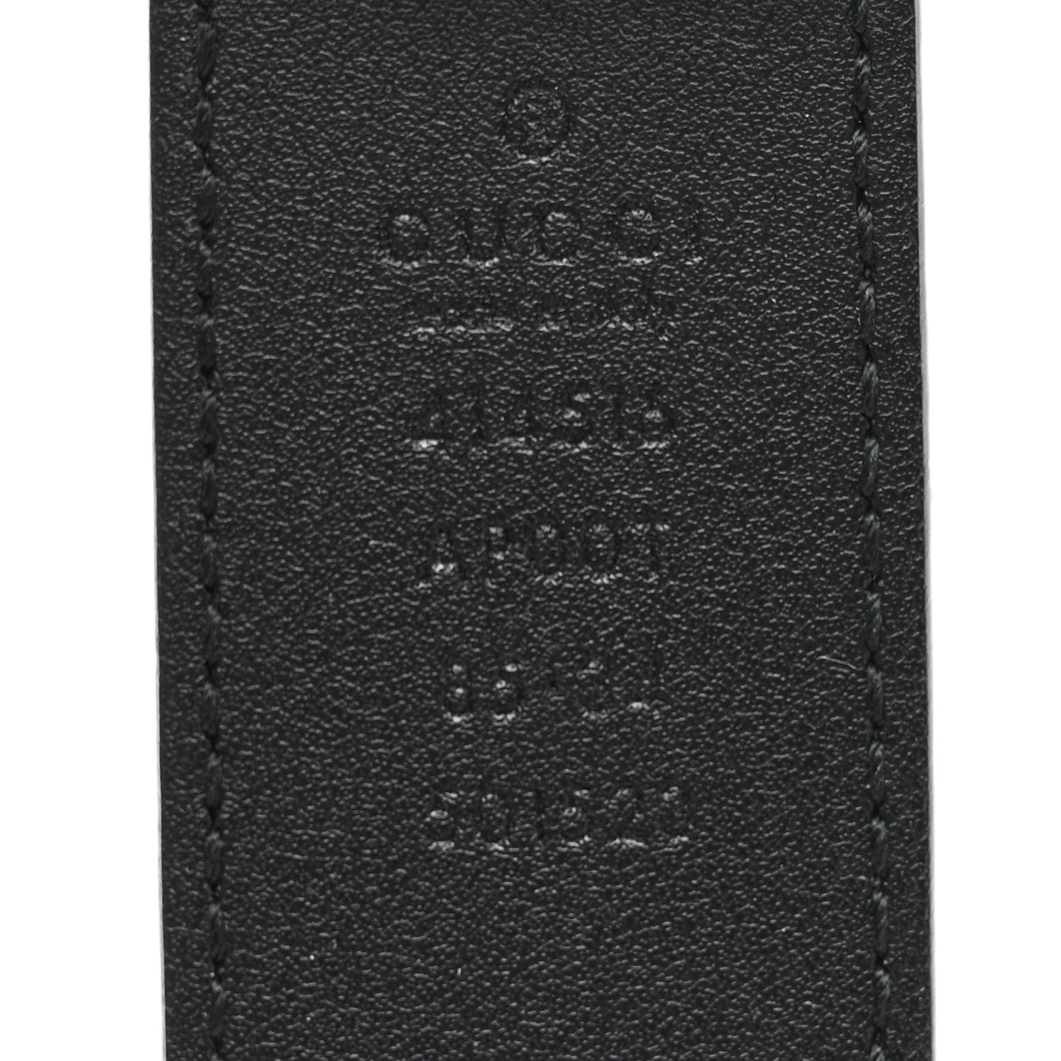 Gucci Calfskin Double G 30mm Belt 85 34 Black 3 of 5