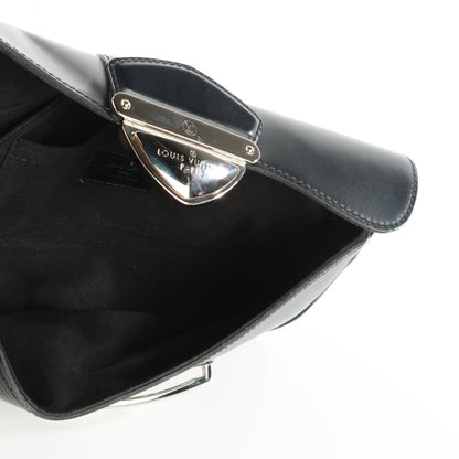 Louis Vuitton Epi Montaigne Clutch Black 7 of 7