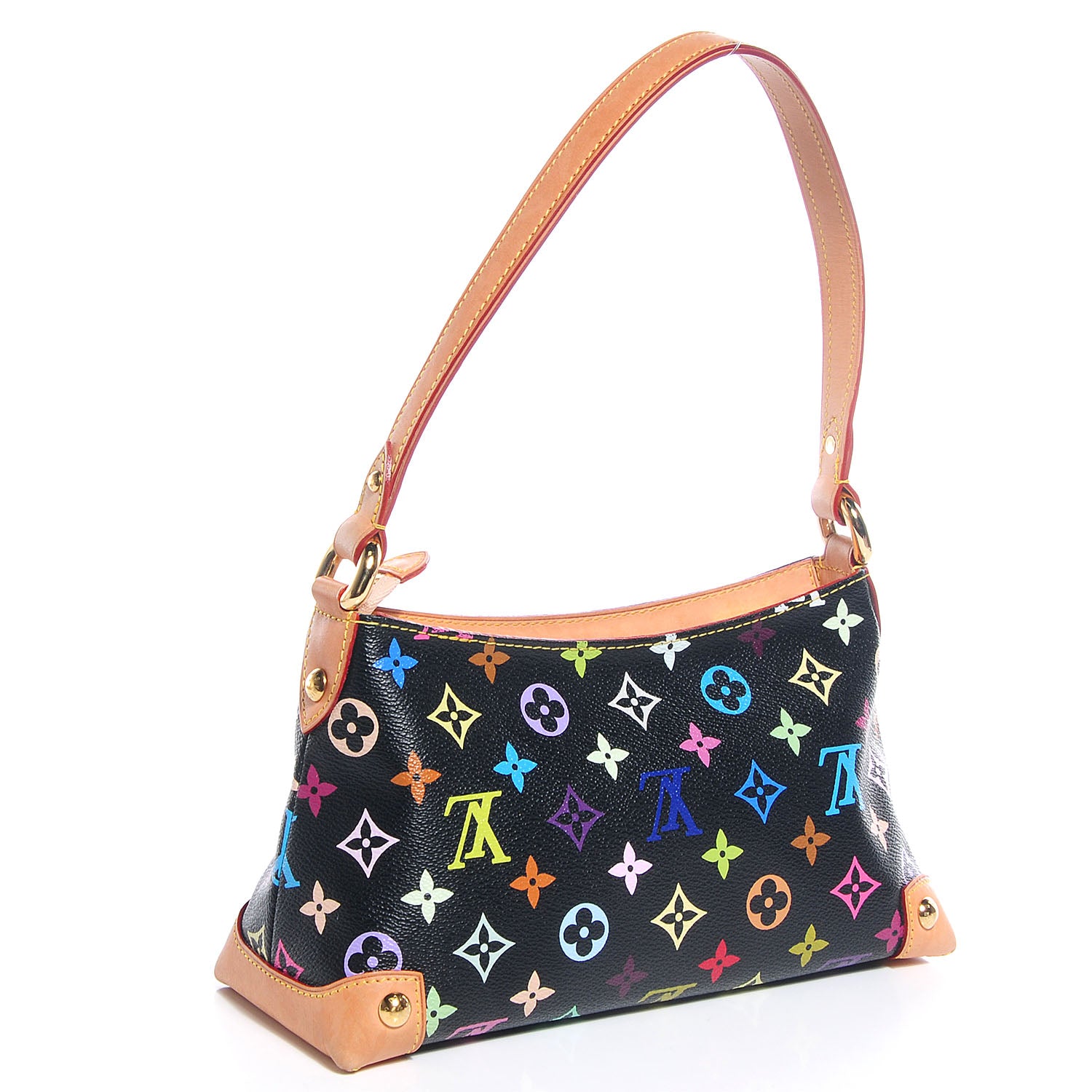 Louis Vuitton Monogram Multicolor Eliza Black 3 of 7