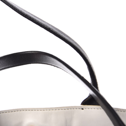 Chloe Calfskin Medium Alison East West Tote Black White 8 of 15