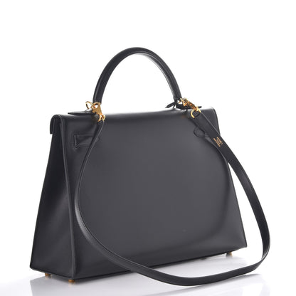 Hermes Box Kelly Sellier 32 Black 4 of 29