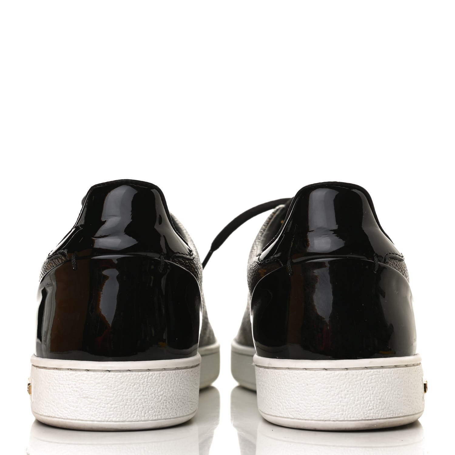 Louis Vuitton Patent Monogram Frontrow Sneakers 39 6 of 11