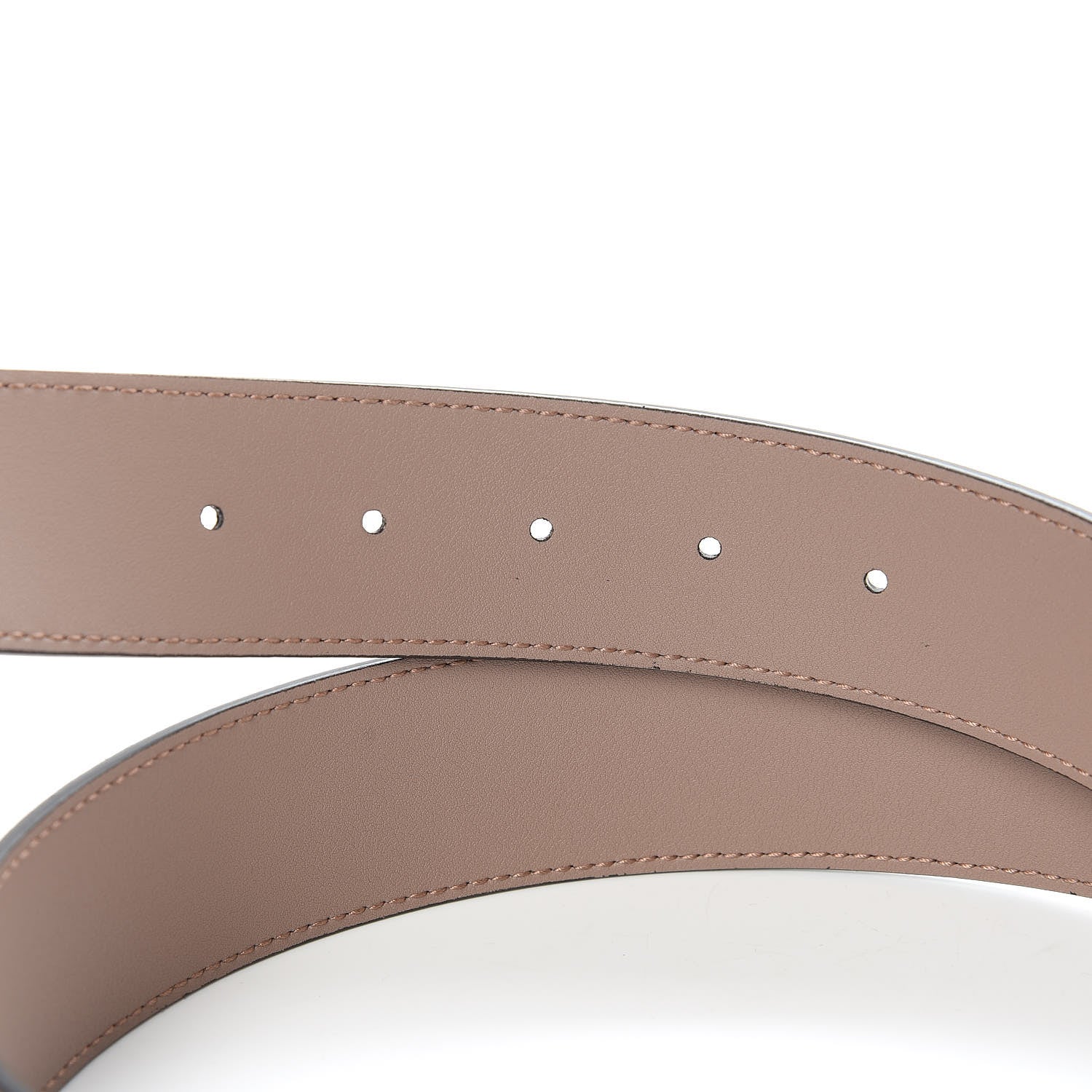 Gucci Calfskin Double G 40mm Belt 80 32 Porcelain Rose 4 of 7