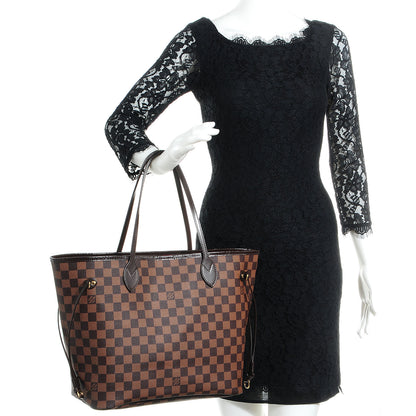 Louis Vuitton Damier Ebene Neverfull MM 2 of 7
