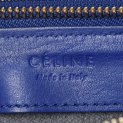 Celine Lambskin Small Trio Crossbody Bag Electric Blue 8 of 12