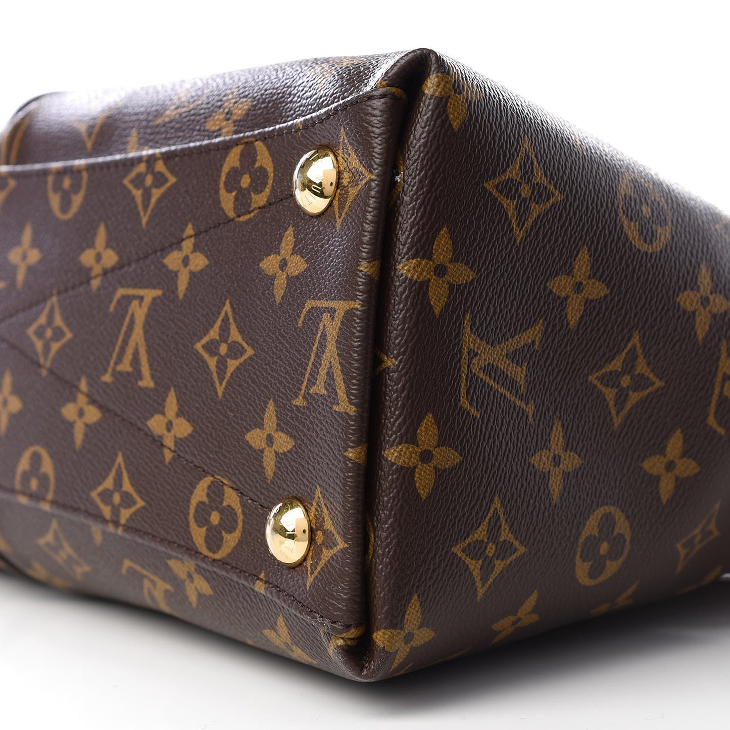 Monogram V Tote MM Black