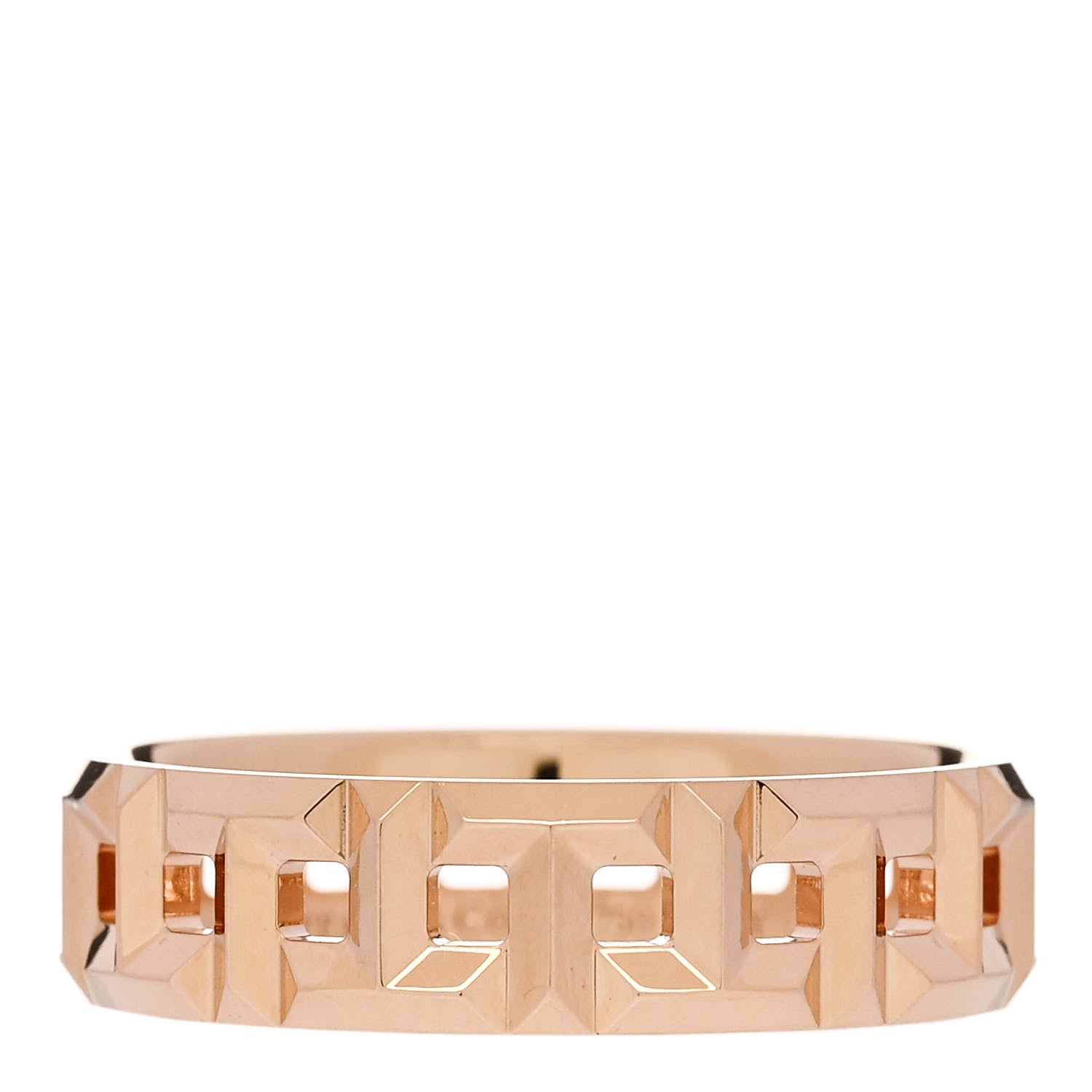 Tiffany 18K Rose Gold T True Wide Ring 58 8.25 1 of 5