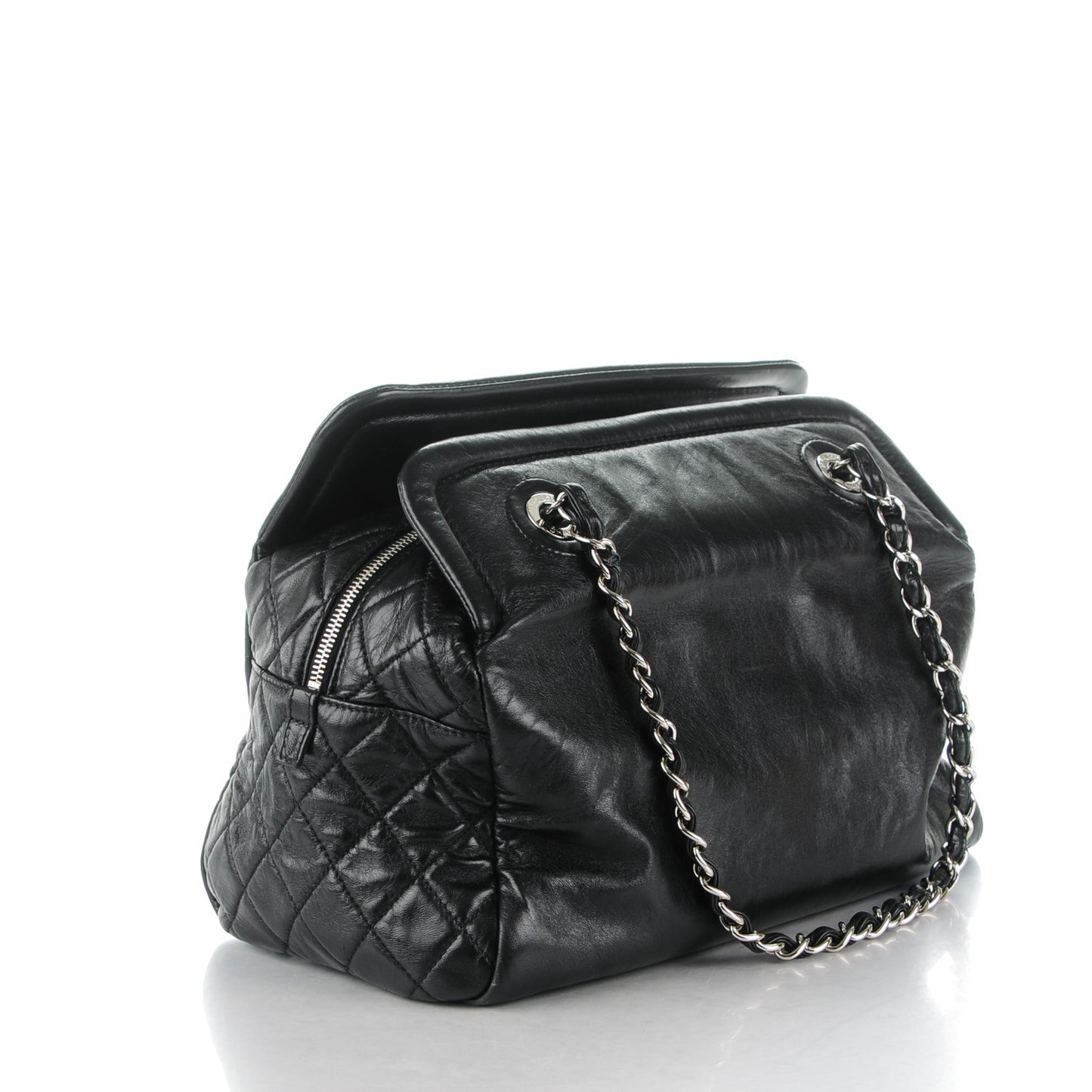 Lambskin Timeless CC Tote Black