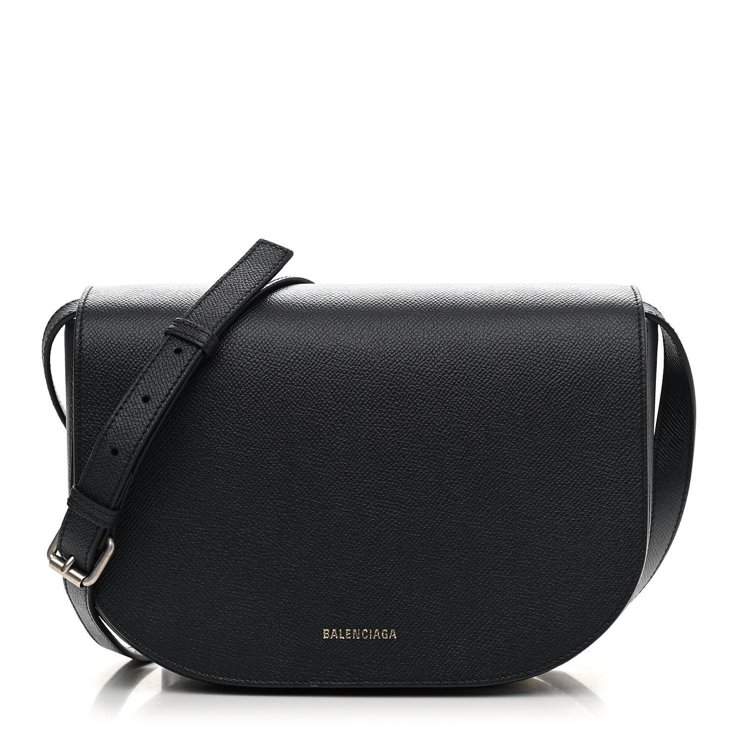 Signature Grained Calfskin Logo S Ville Day Bag Bleu Tempete Jaune
