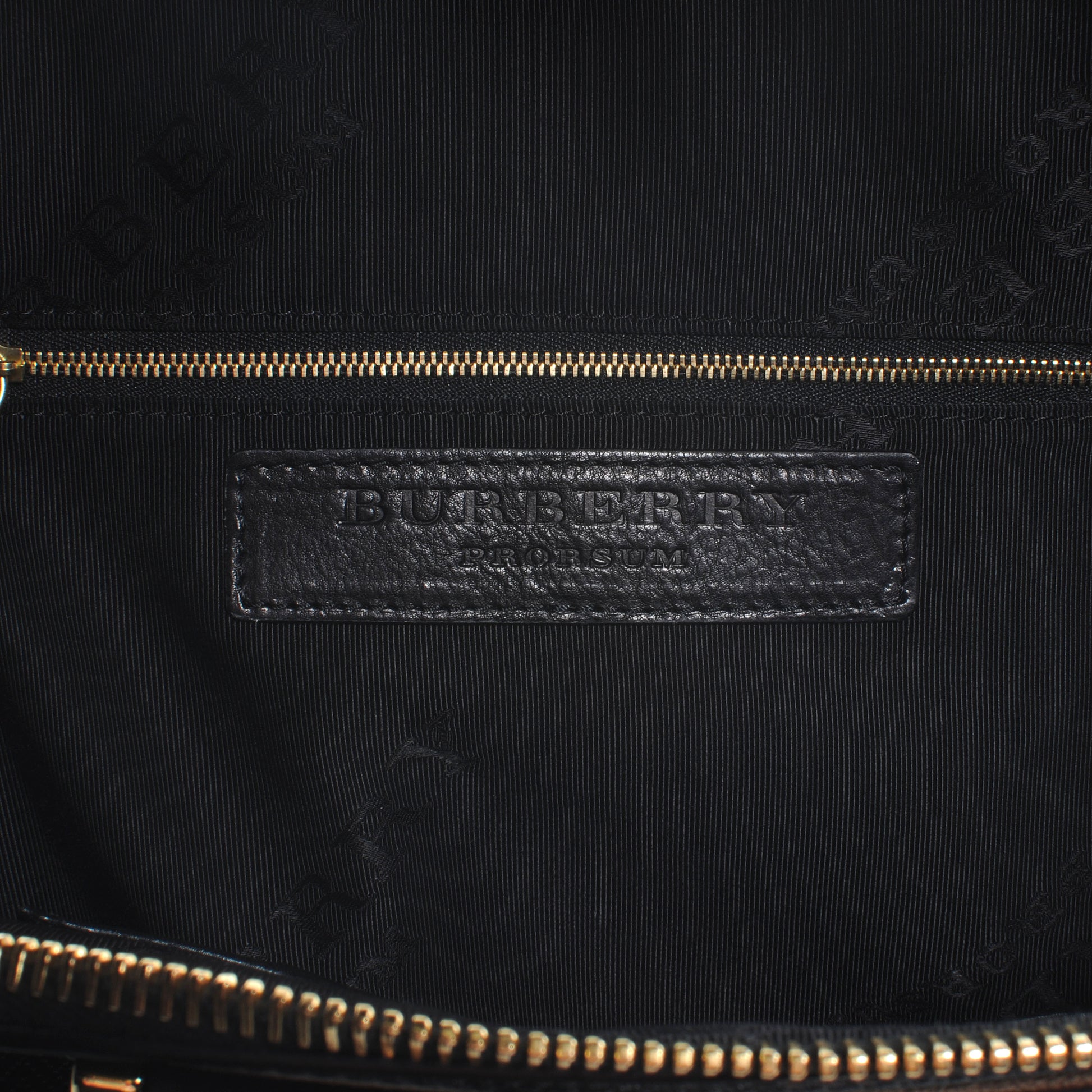 Burberry Prorsum Check Jacquard Orchard Bowling Bag 6 of 9
