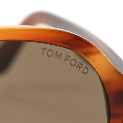 Tom Ford Acetate Rory Aviator Sunglasses TF596 Dark Havana 5 of 7