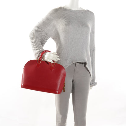 Louis Vuitton Epi Alma MM Carmine 2 of 9